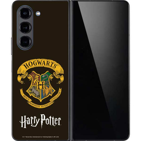Wizarding World Harry Potter Hogwarts Houses Crest Galaxy Z Fold5 5G Skin